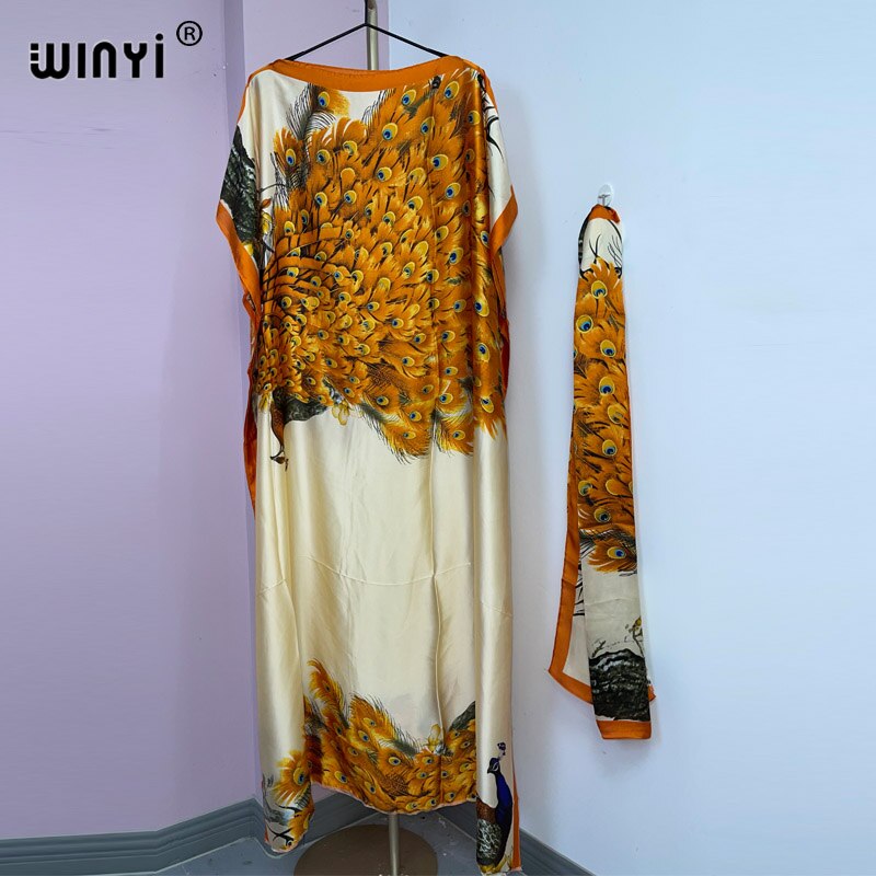 Dress Length:130cm Bust:130cm New Fashion dresses Bazin Print Dashiki Women Long Blouse Yomadou Color Pattern oversize