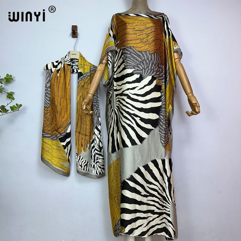 Dress Length:130cm Bust:130cm New Fashion dresses Bazin Print Dashiki Women Long Blouse Yomadou Color Pattern oversize
